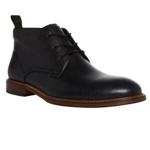 NWOT Steve Madden Men's 8 Chevy Chukka Boot Men Black & Brown Lace Up Dress Boot